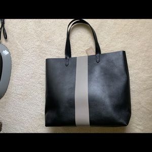 Madewell transport tote paintstripe limited editio
